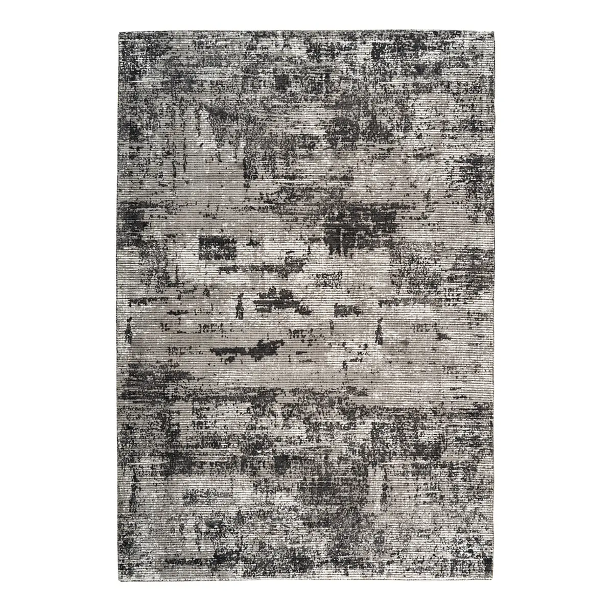 Kurzflorteppich Sinai 325 Grau 80 x 150cm Webstoff | Grau