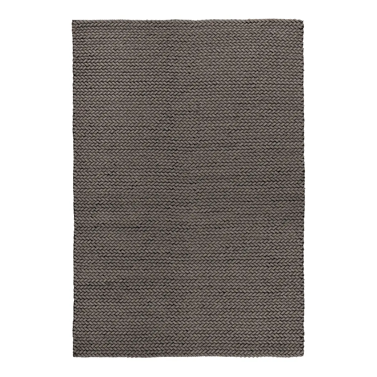 Kurzflorteppich Robbie 125 Grau/Grau 200 x 290cm Webstoff