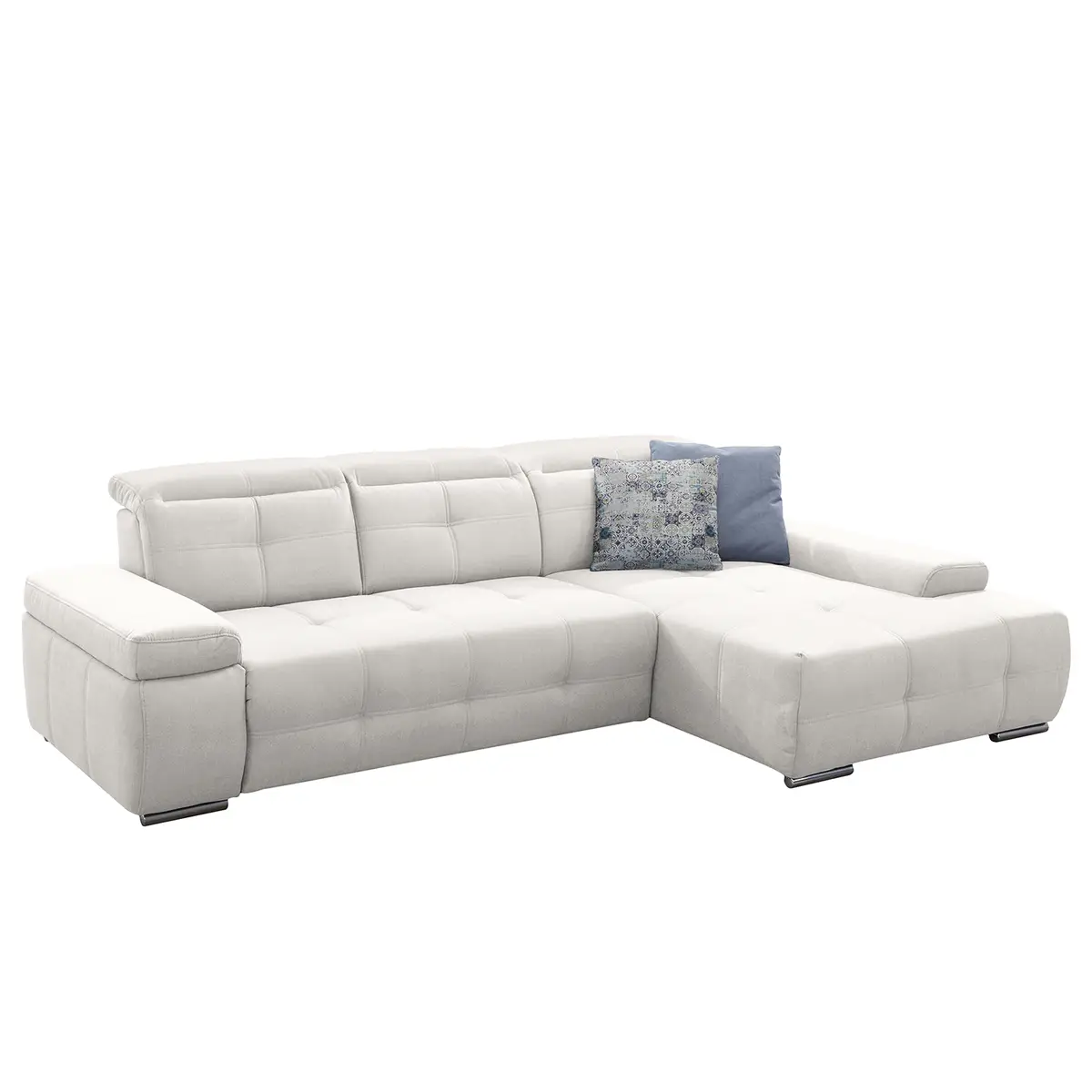 Ecksofa Beutin | Silber