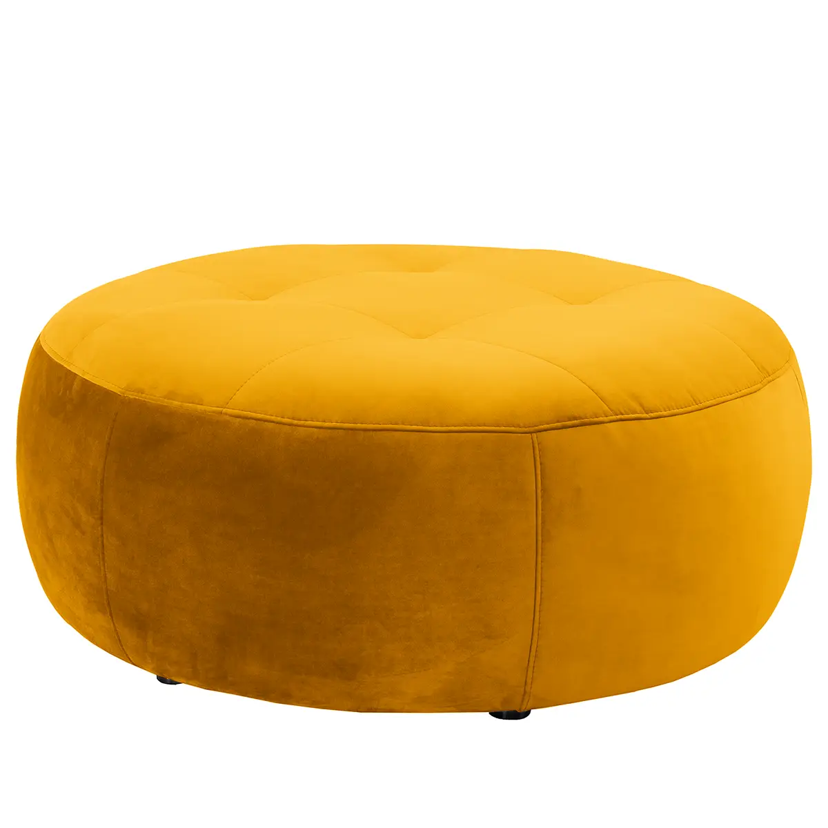 Polsterhocker Monteux | Gelb