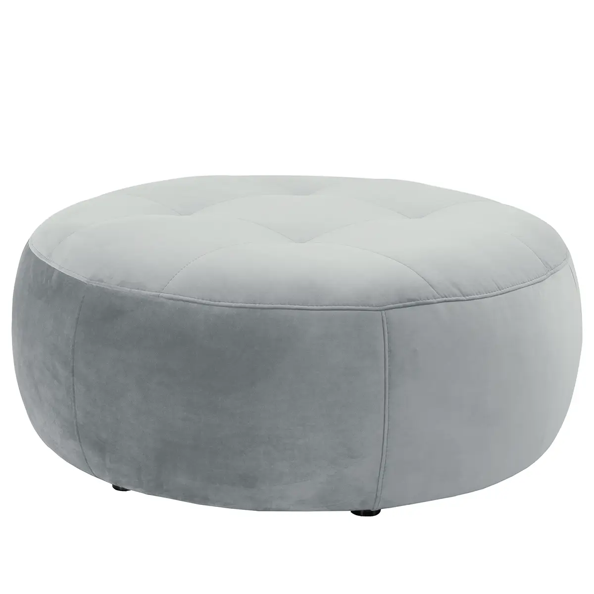 Polsterhocker Monteux | Grau