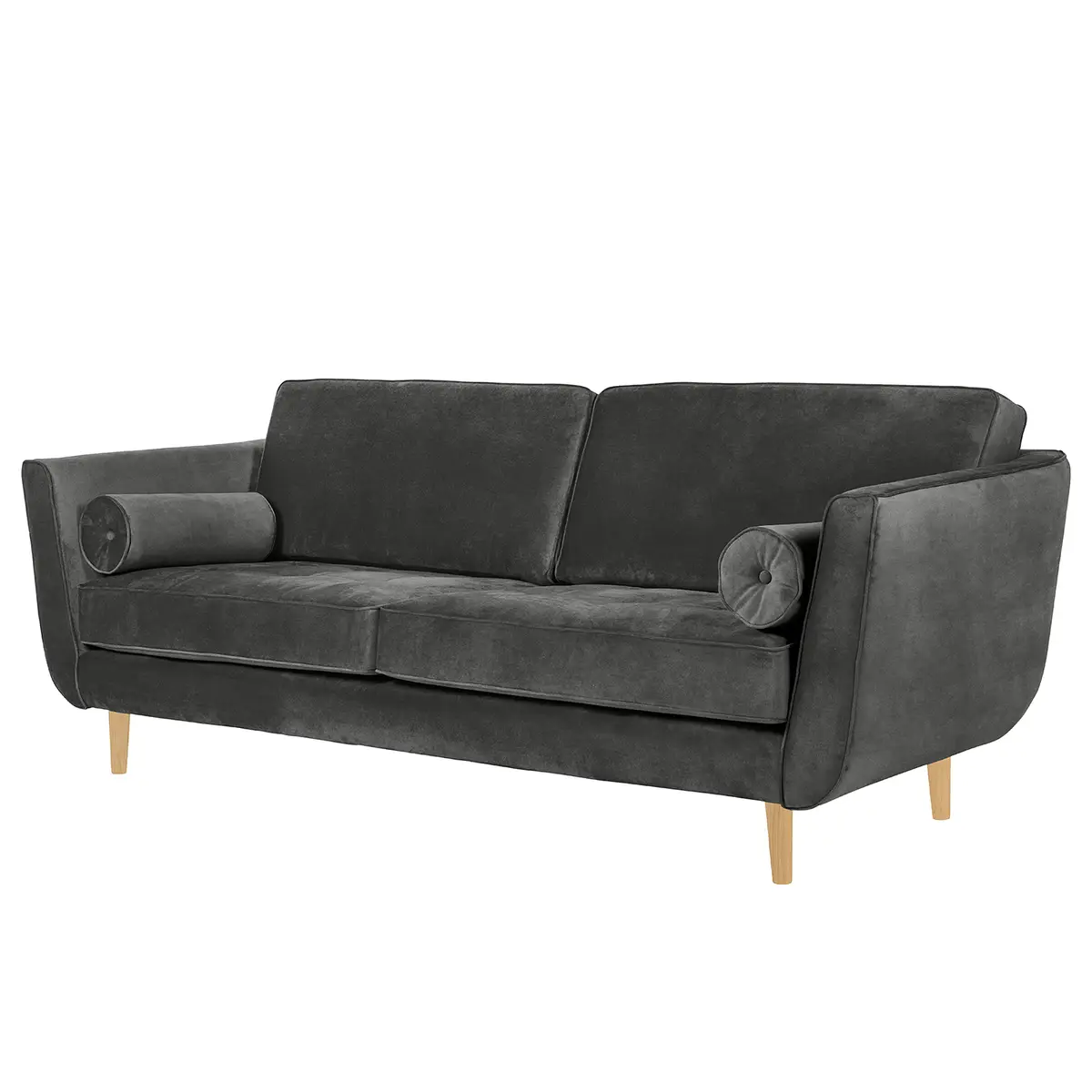 Sofa Vieux Lyon 3-Sitzer | Grau