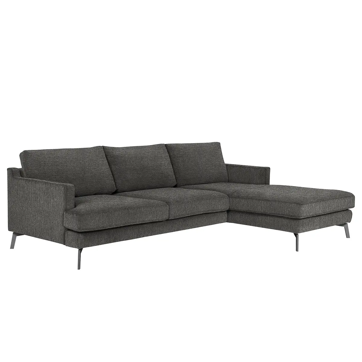 Ecksofa Vieux Bourg | Grau