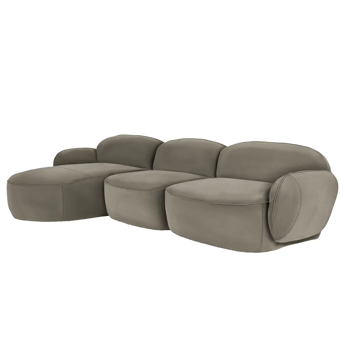 Ecksofa Vieux Colpo | Grau