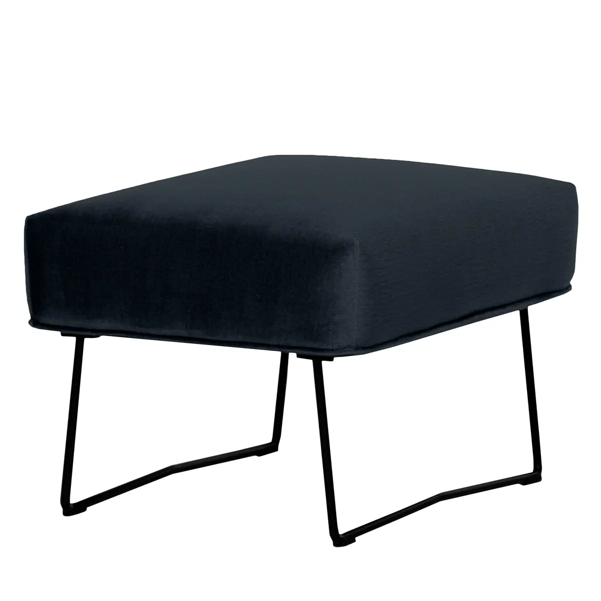 Polsterhocker Caleta | Blau