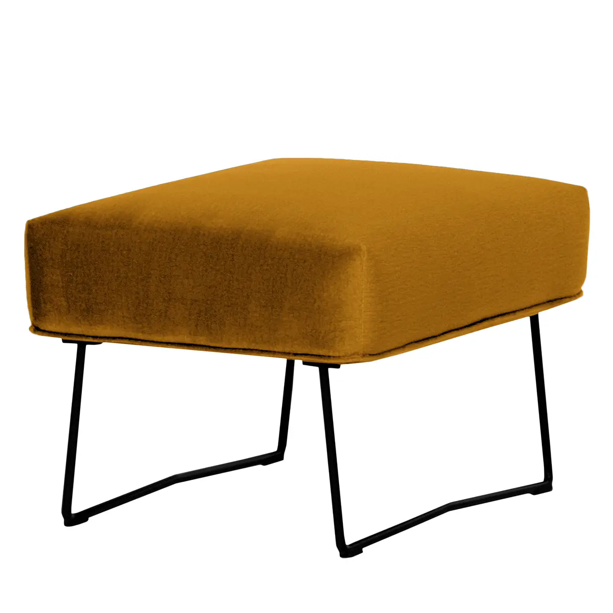Polsterhocker Caleta | Gelb