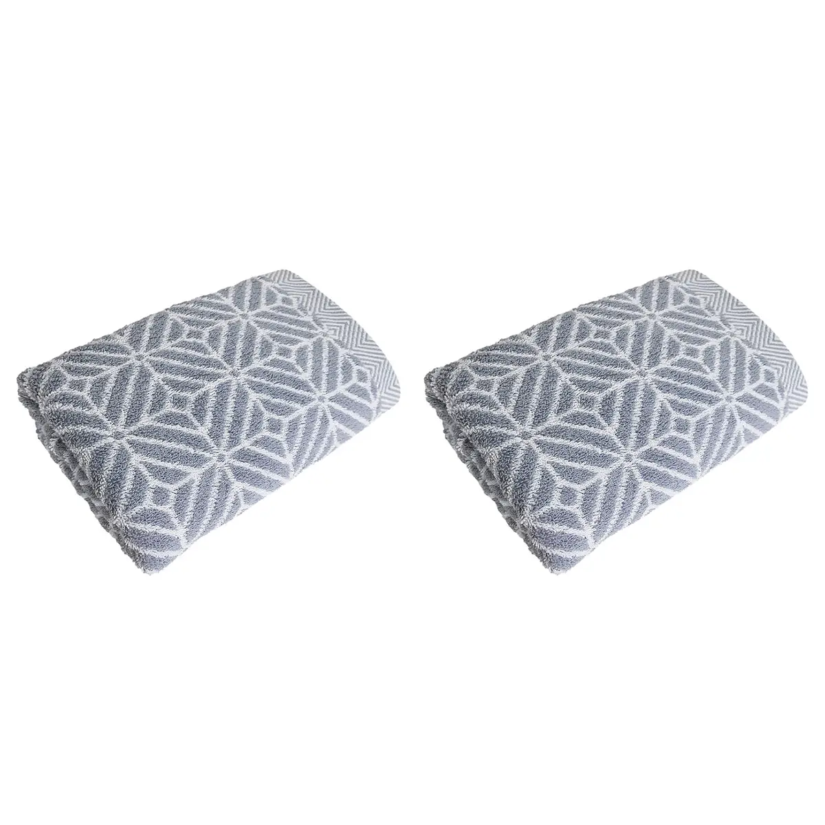 Handtücher Design Jacquard | Grau