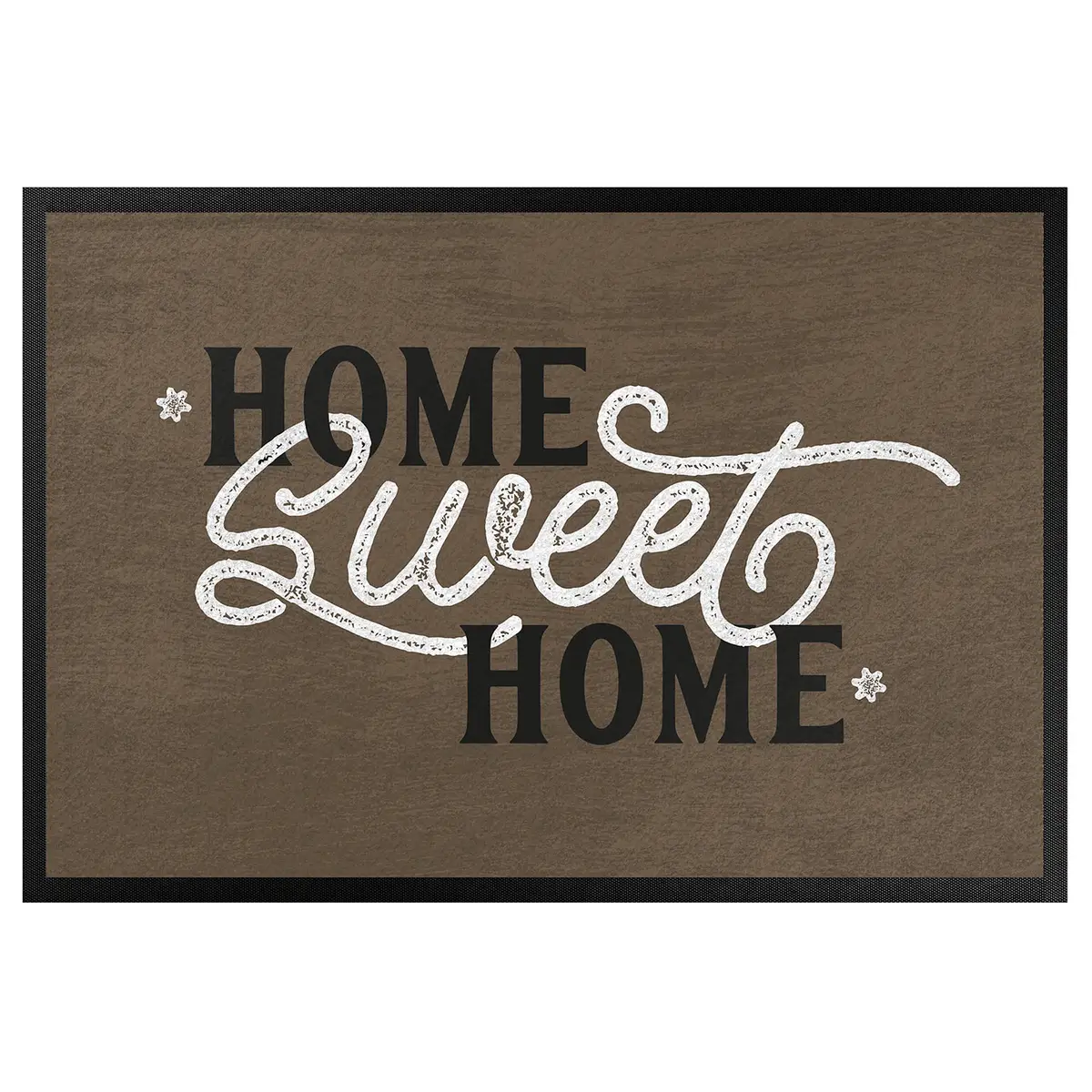 Fußmatte Home Sweet Home Shabby | Braun