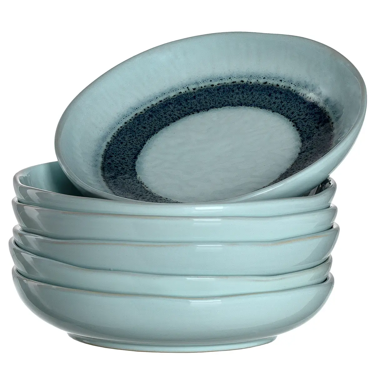 Suppenteller 6er-Set | Blau