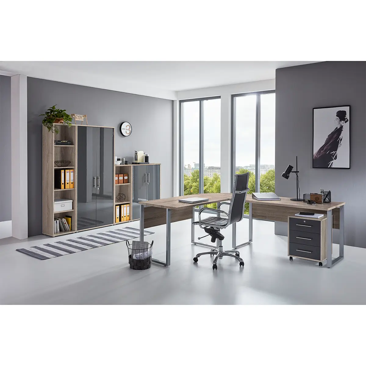 Büroset III 6-teilig | Beige