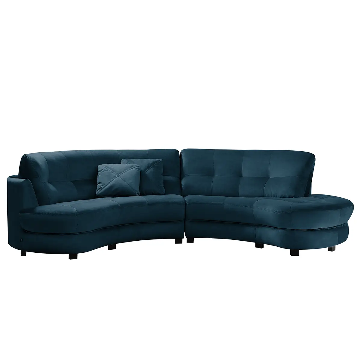 Ecksofa Komula | Blau