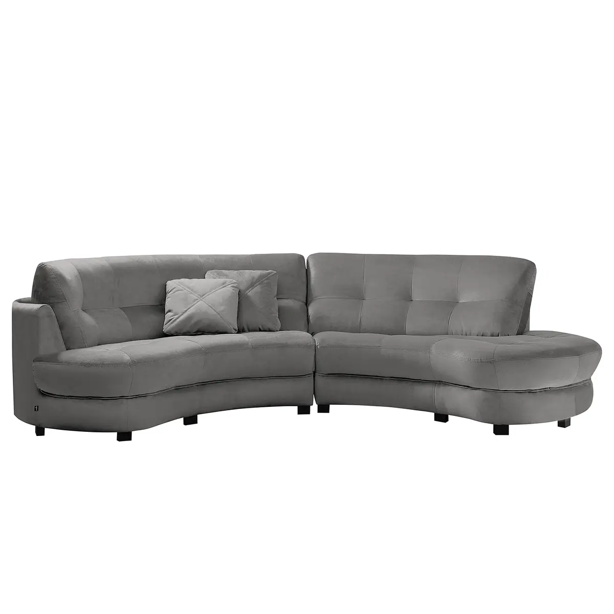 Ecksofa Komula | Grau