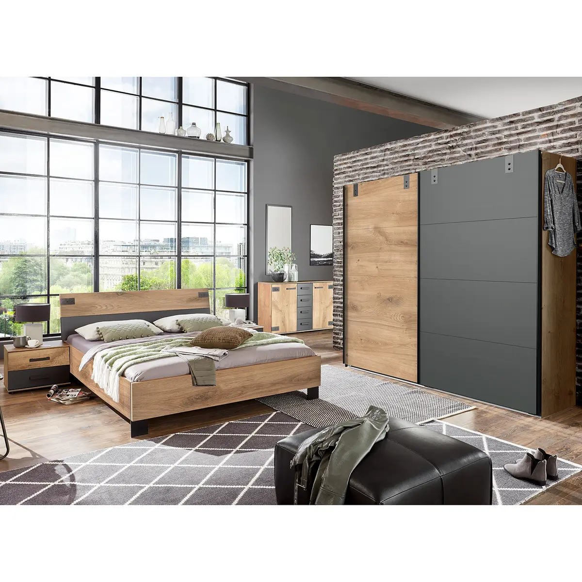 Schlafzimmer-Set II | Braun