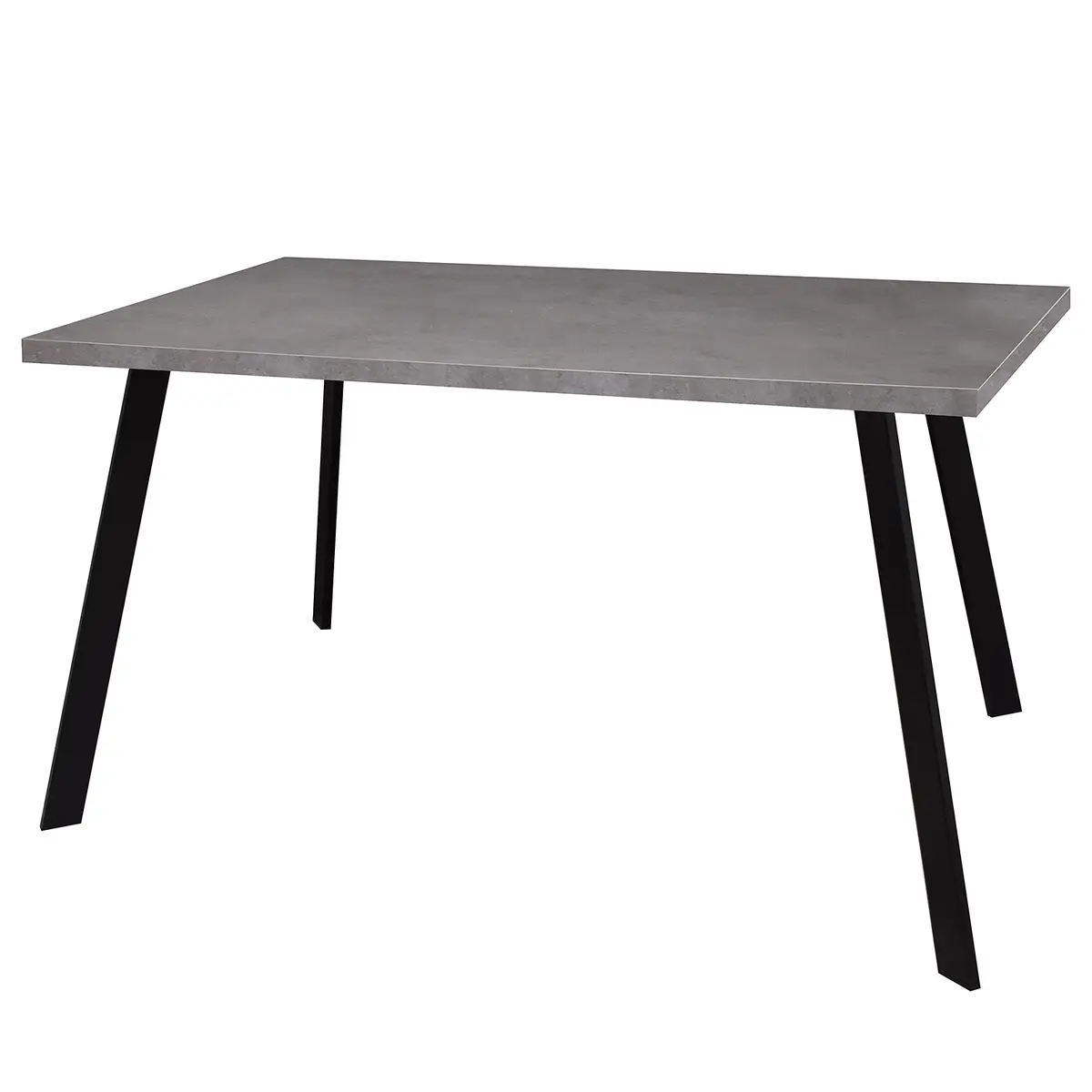 Schreibtisch Unieux II 140cm Grau/Graphit Schwarz | Grau