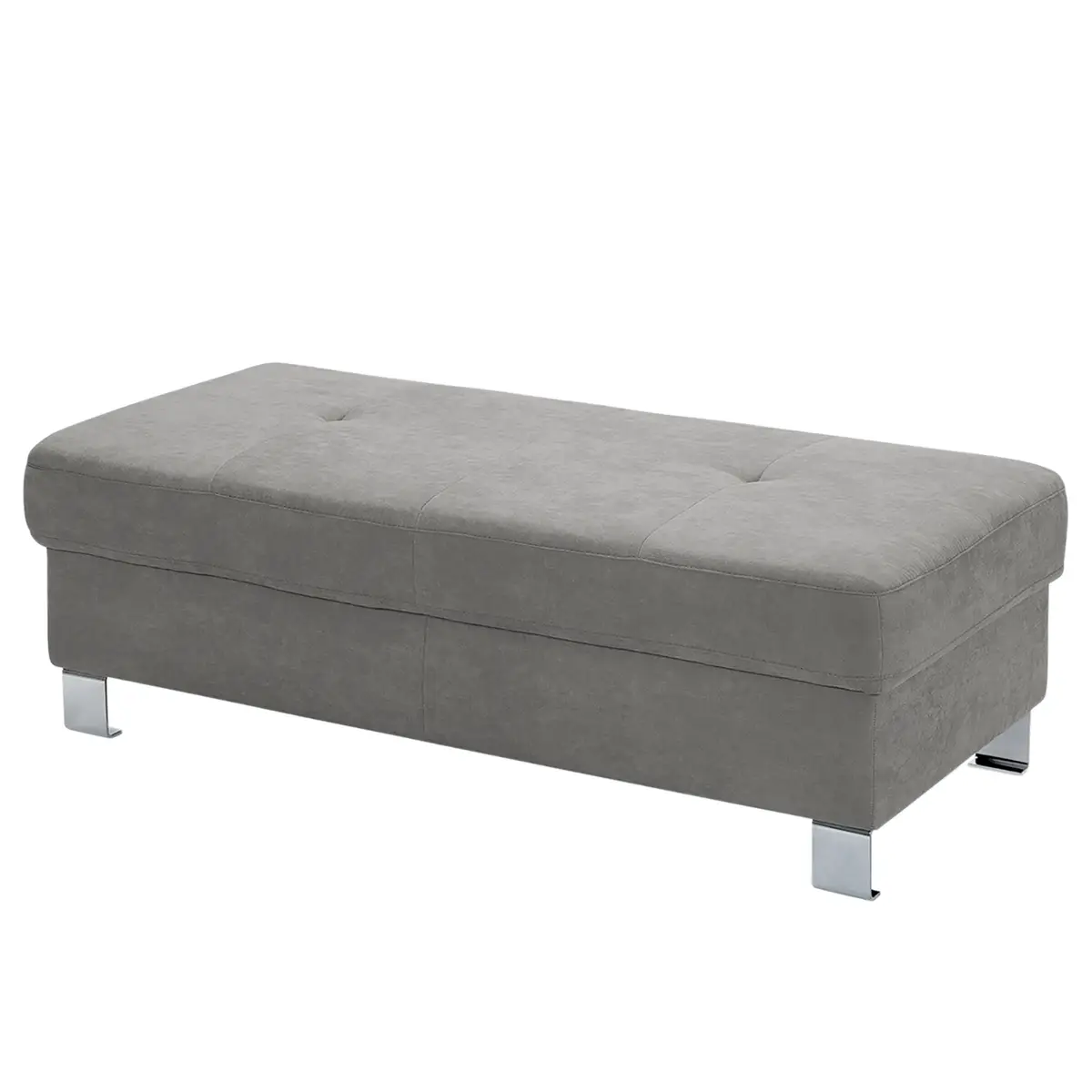 Polsterhocker Busene | Grau
