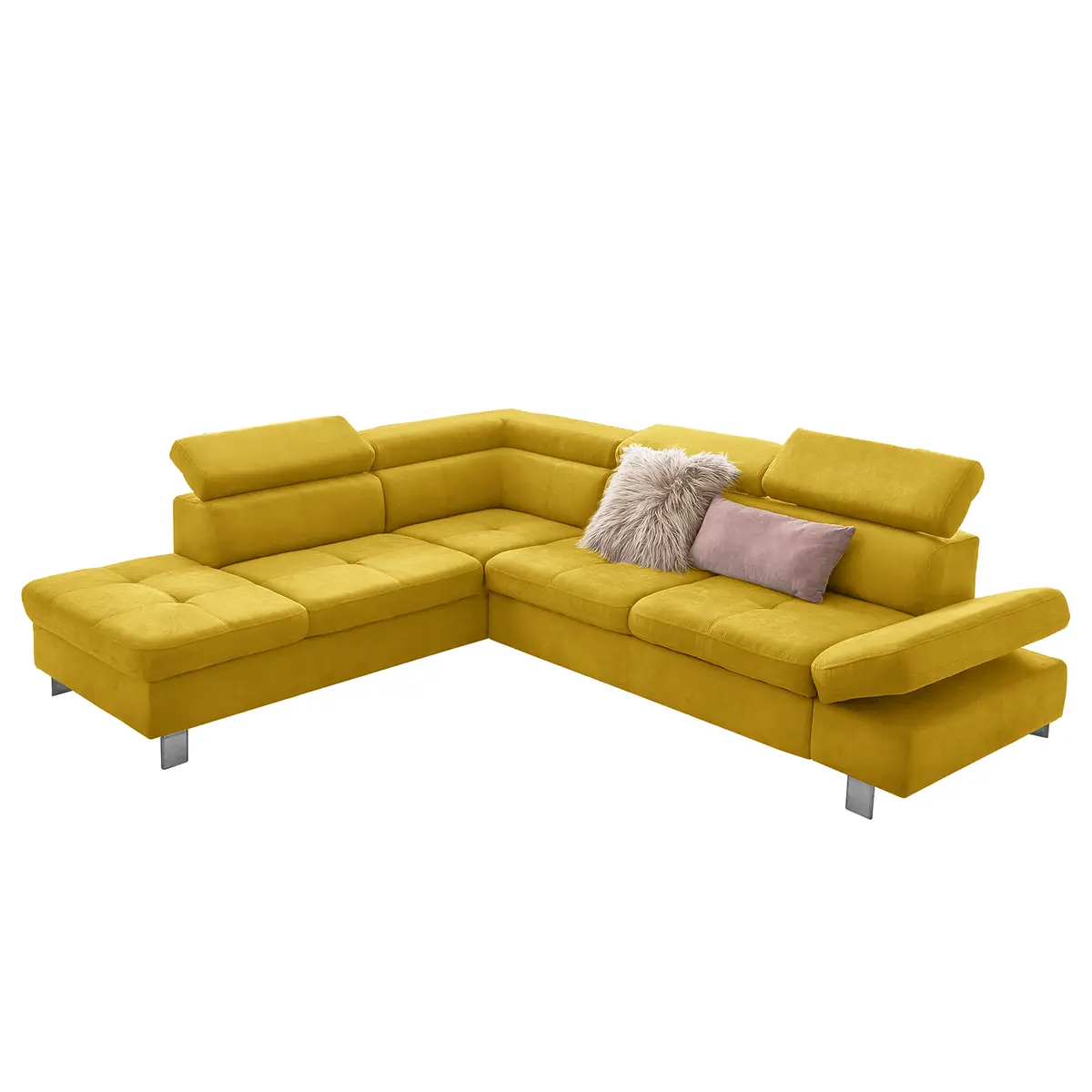 Ecksofa Calau | Gelb