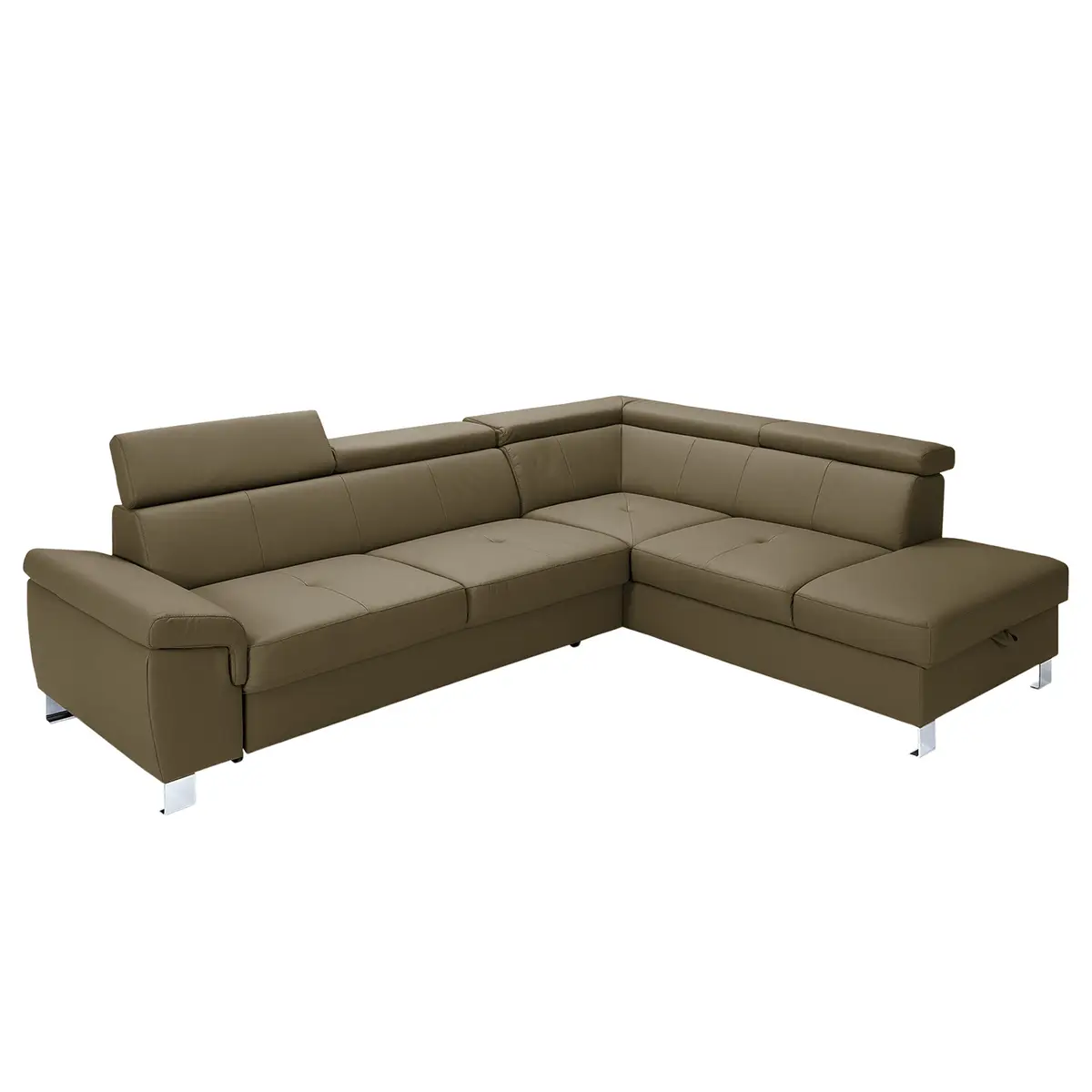 Ecksofa Busene | Grün