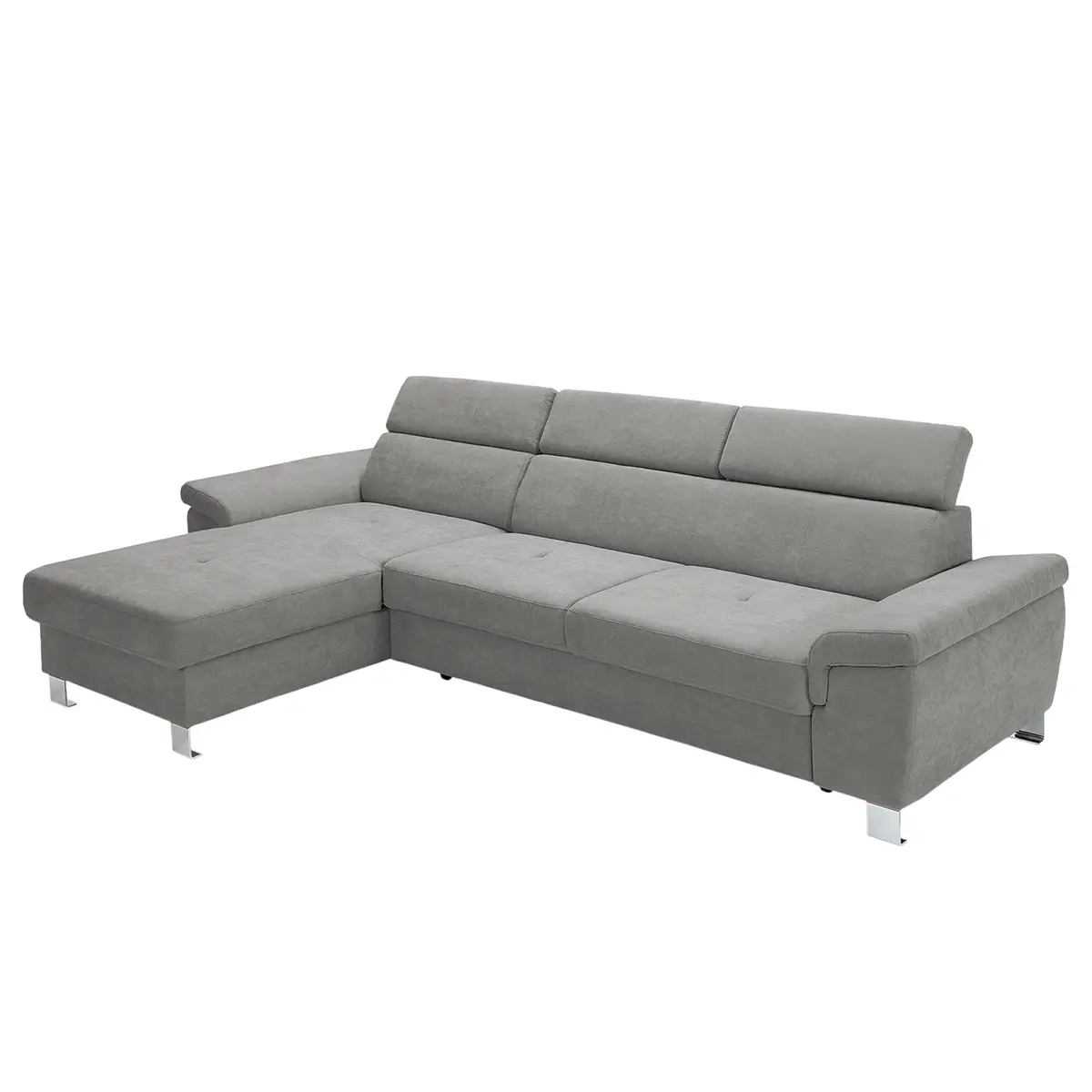 Ecksofa Busene | Grau
