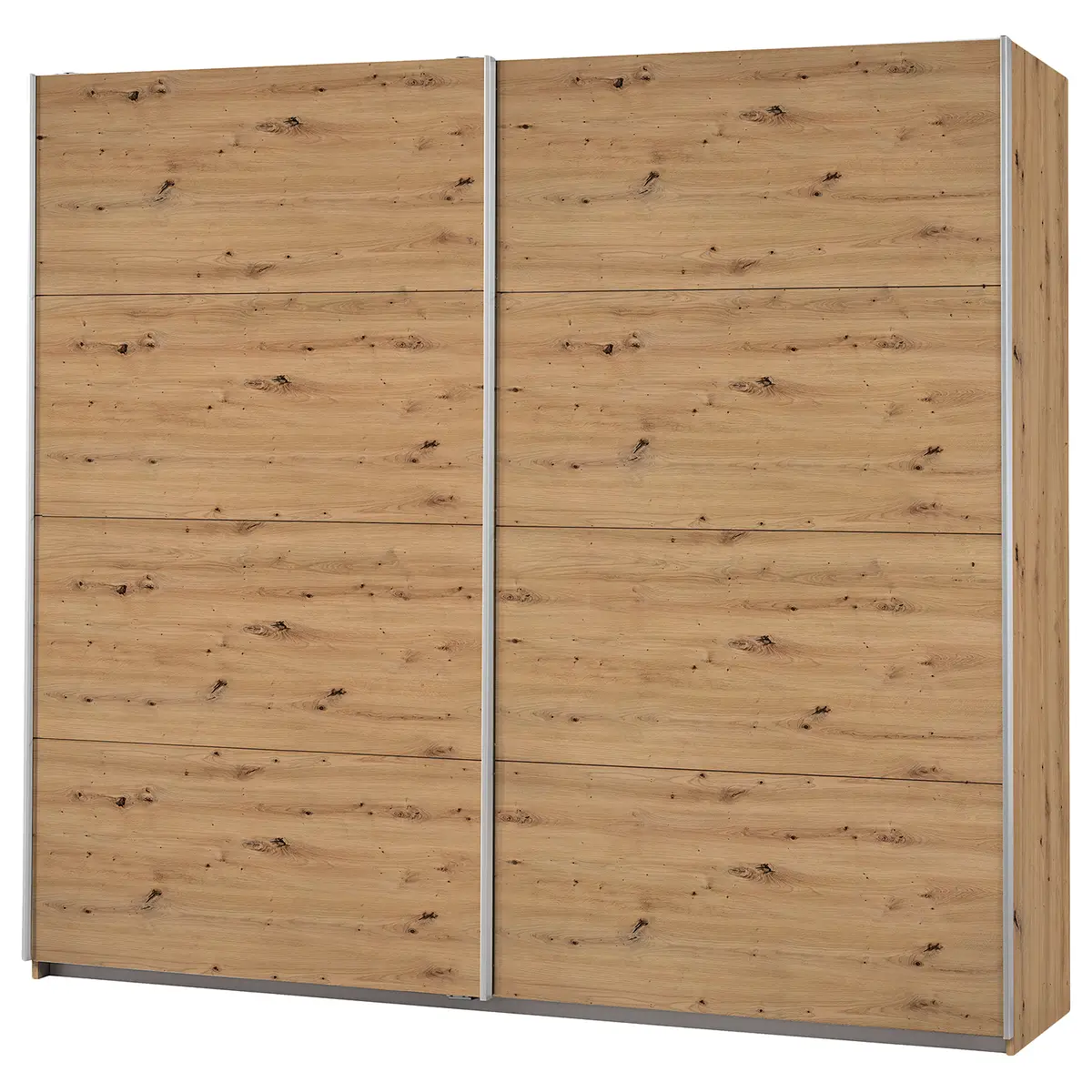 Schwebetürenschrank I 226cm Braun/Eiche Artisan Dekor Premium