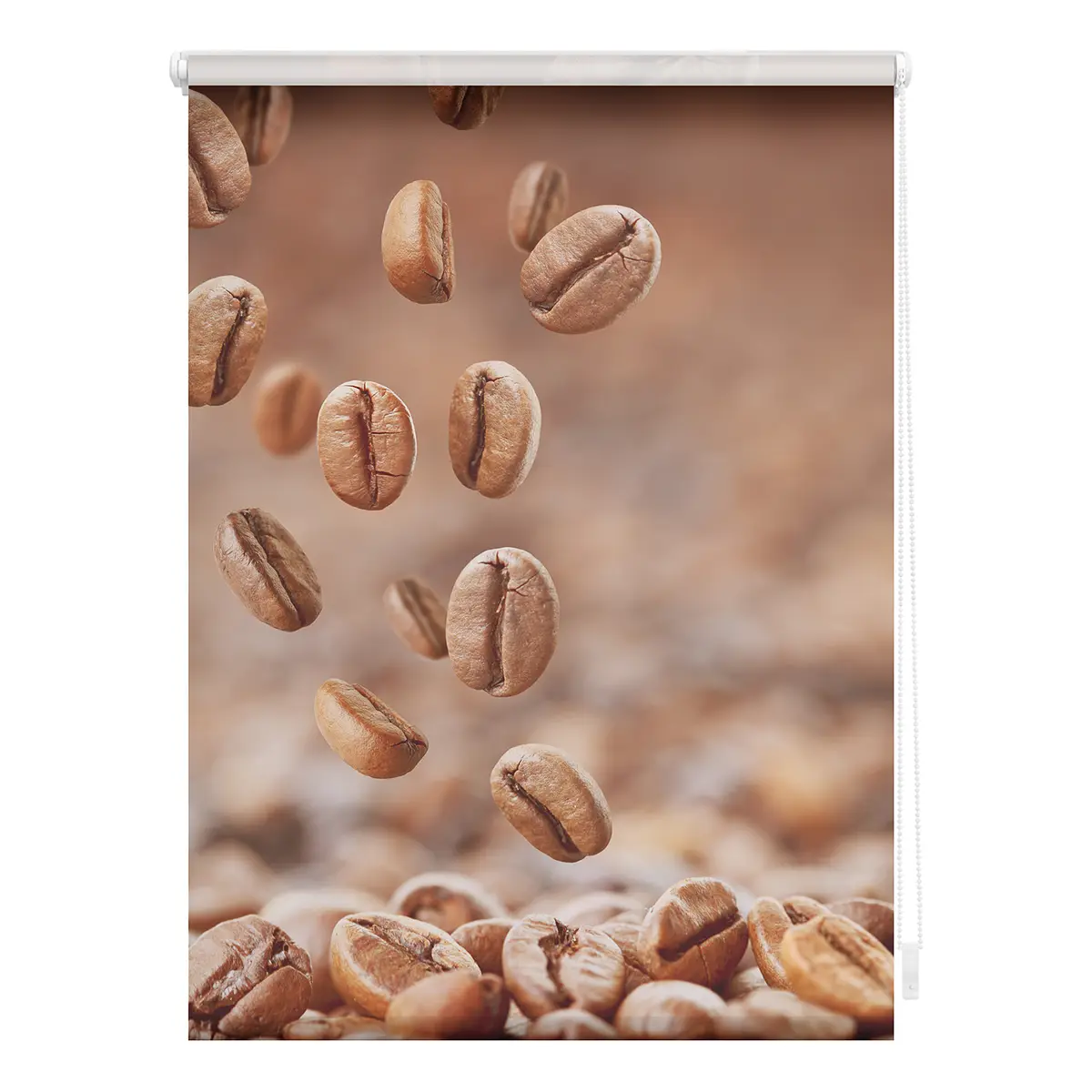 Klemmfix Rollo Kaffee | Braun