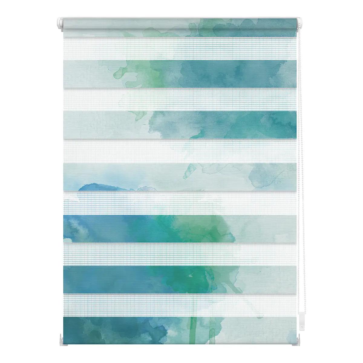 Klemmfix Duo Rollo Aquarell | Blau