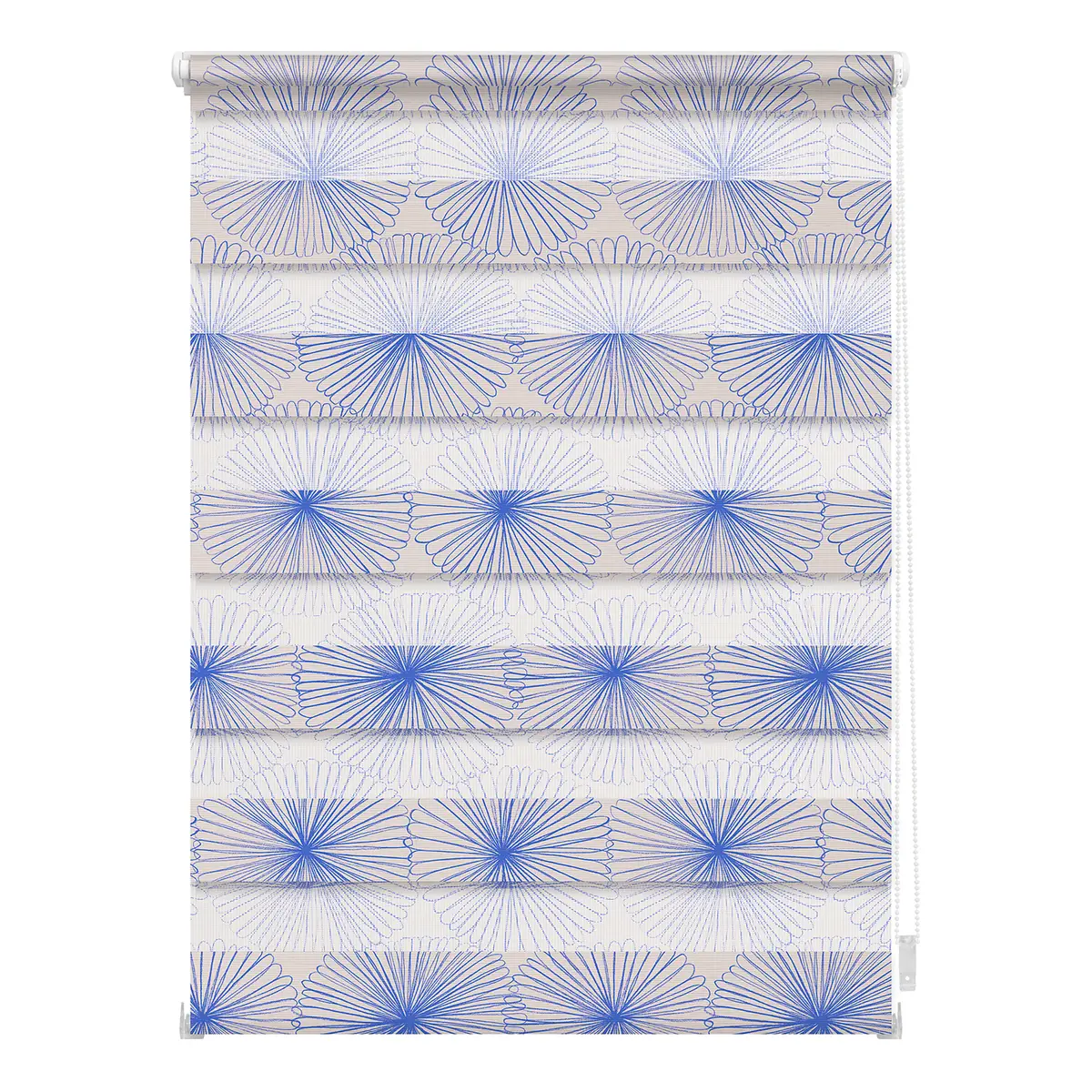 Klemmfix Duo Rollo Flower Wheel | Blau
