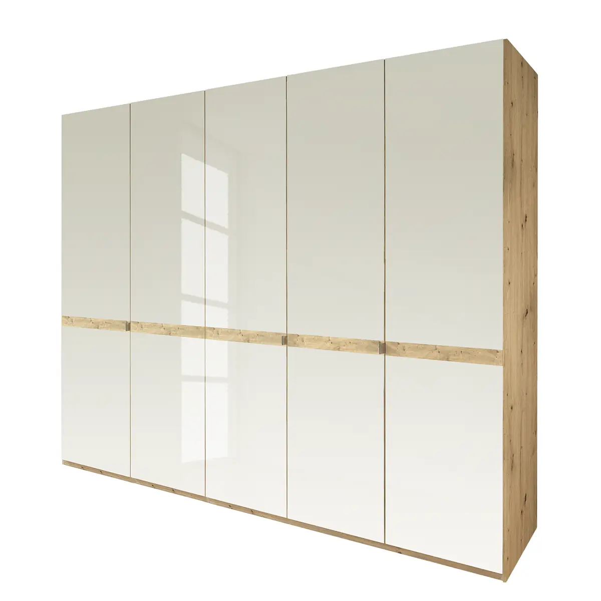 Drehtürenschrank Barcelona I | Braun