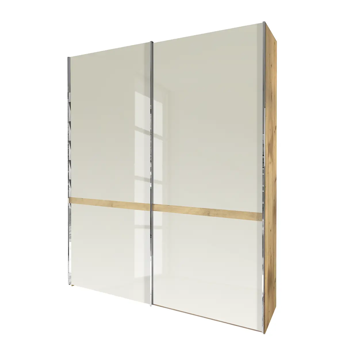 Schwebetürenschrank Barcelona I | Braun
