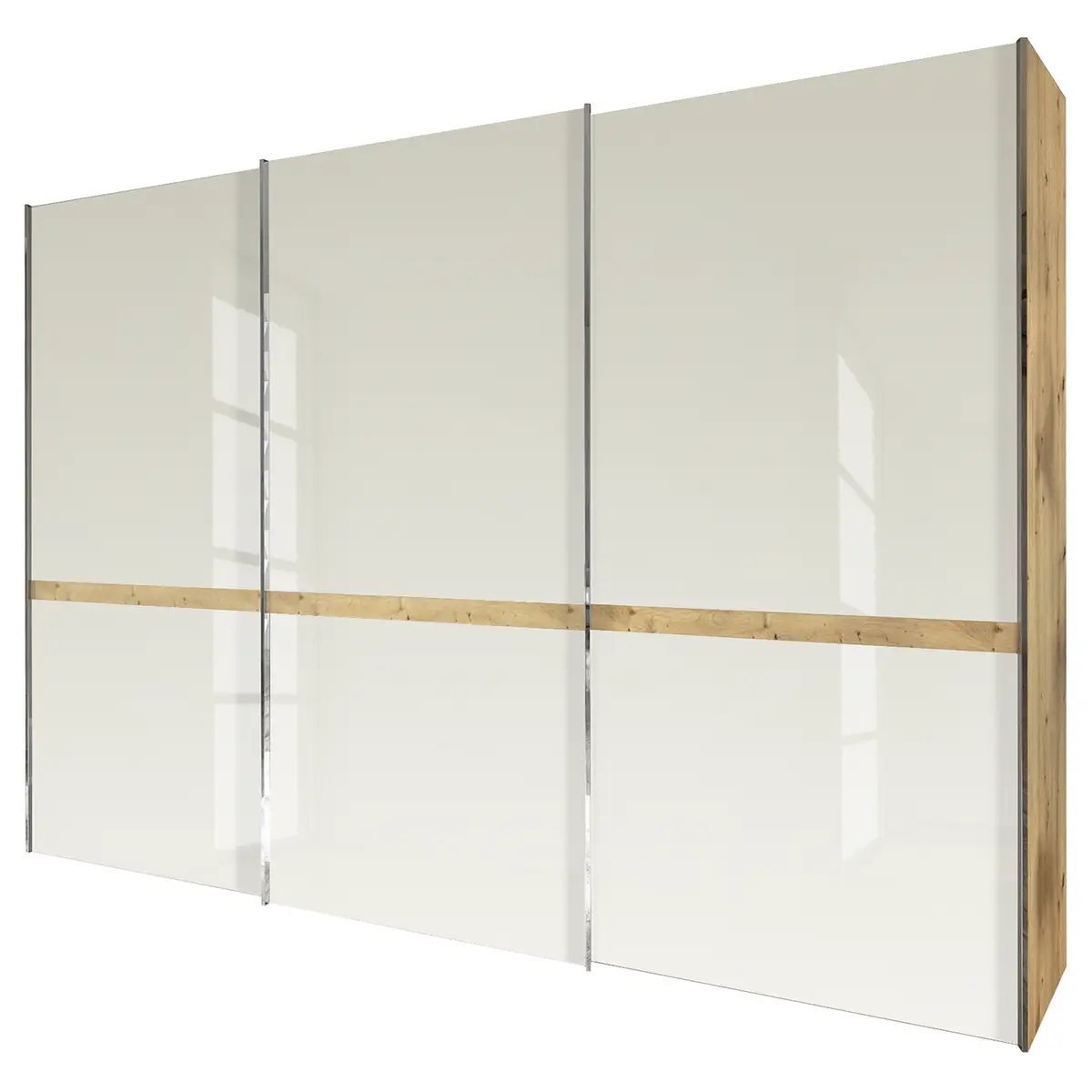 Schwebetürenschrank Barcelona I | Braun