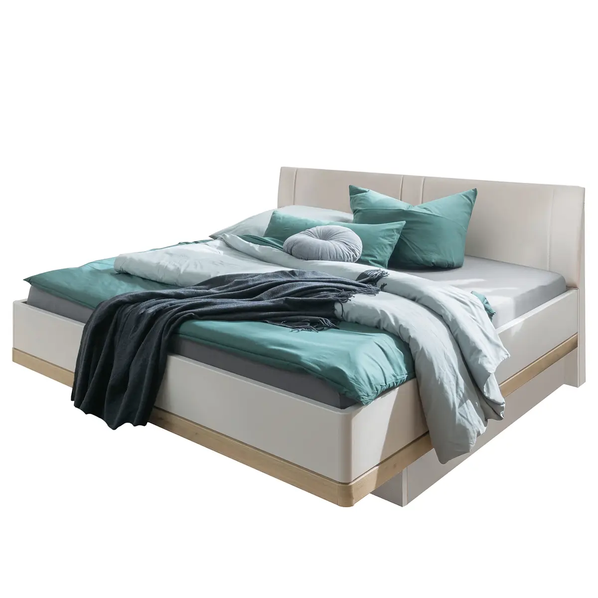 Bettgestell Barcelona IV 160 x 220cm | Braun