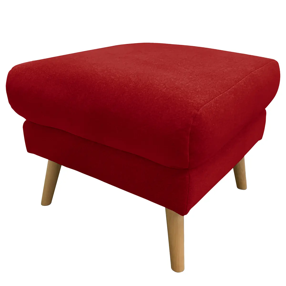 Polsterhocker Lucinda | Rot