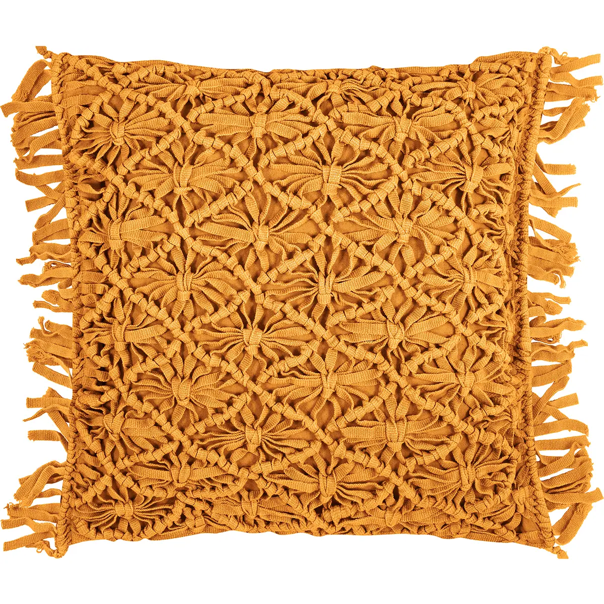 Kissenbezug Gelb/Senfgelb 45 x 45cm Baumwollstoff | Gelb