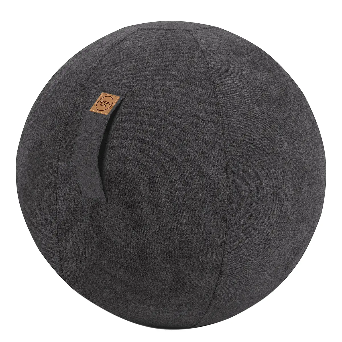 Sitzball Ø 65cm Schwarz/Schwarz | Schwarz