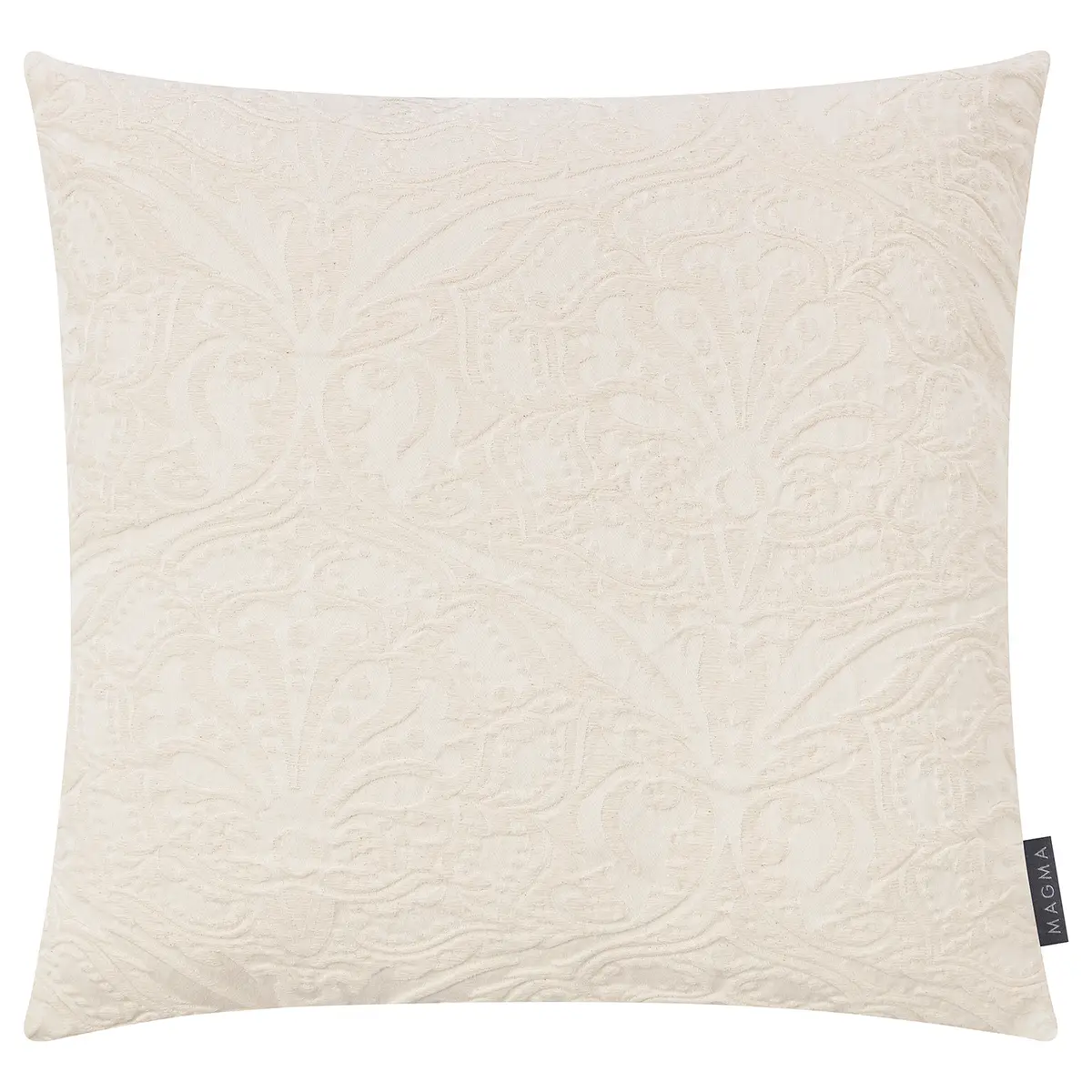 Kissenbezug Beige/Beige 50 x 50cm Baumwollstoff | Beige