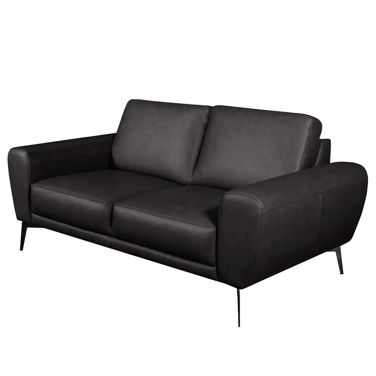 2-Sitzer Sofa Nadra | Schwarz