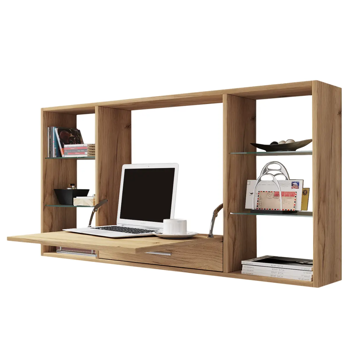 Wandschreibtisch Teala | Beige