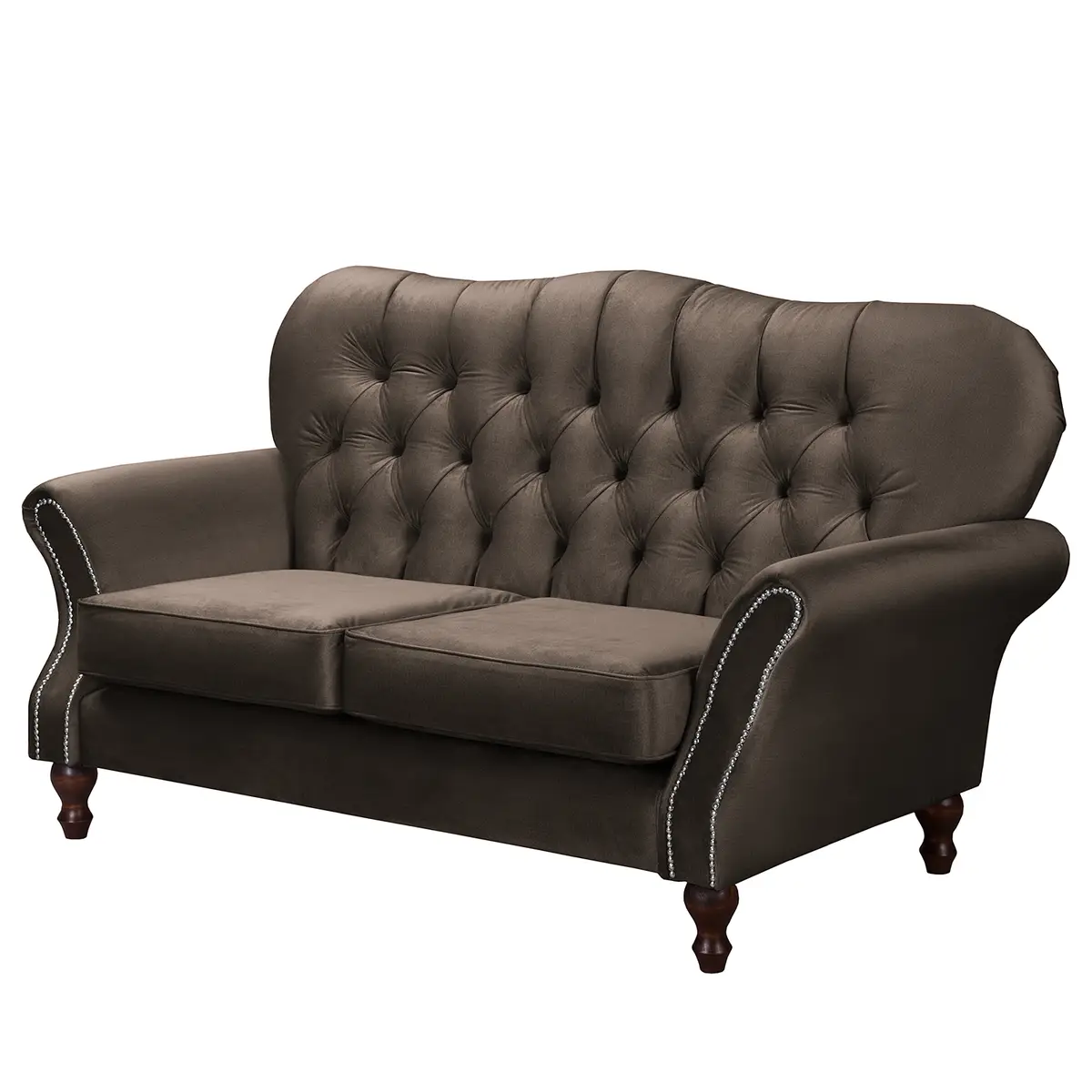 Sofa Dassel 2-Sitzer | Braun
