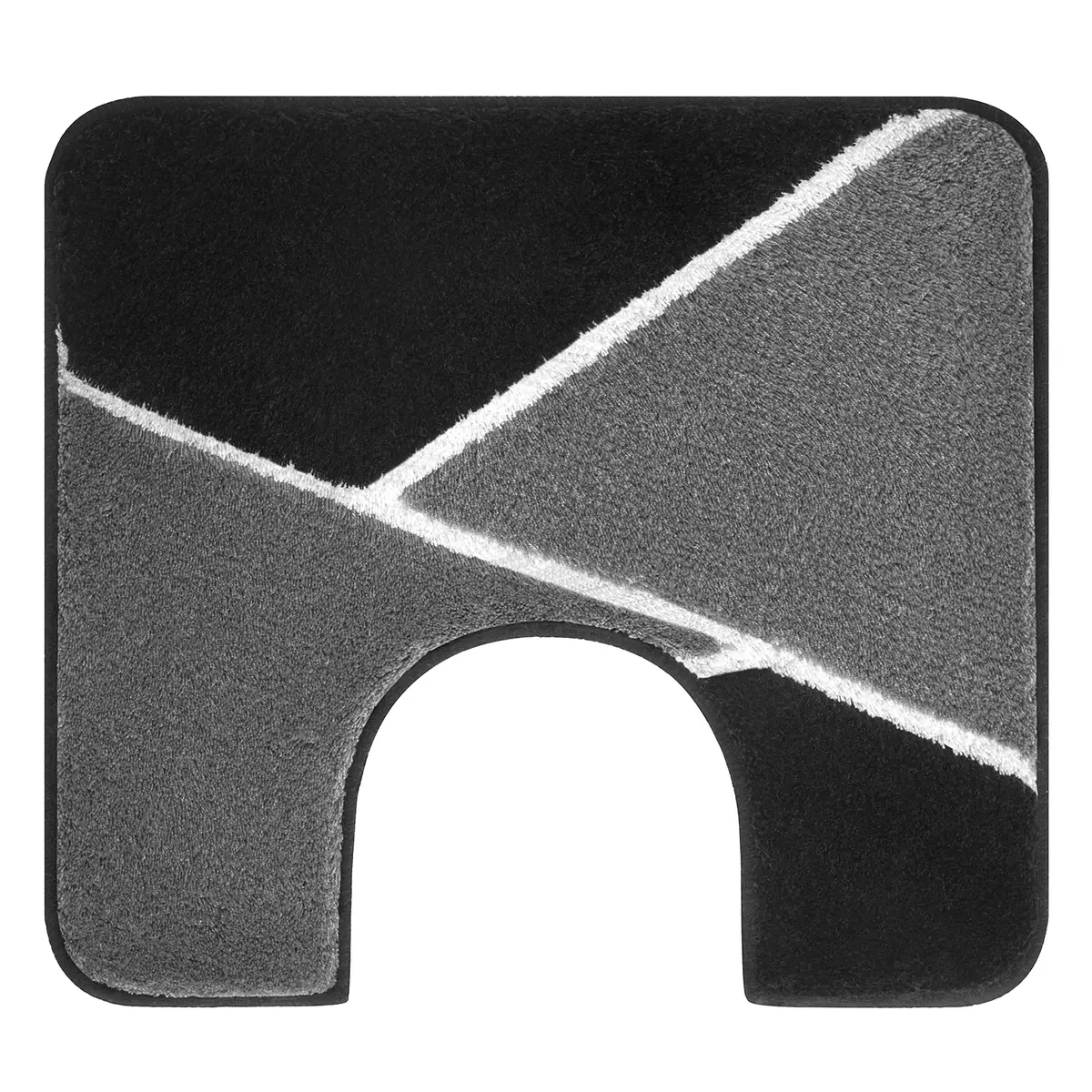 Badteppich Hailey | Schwarz
