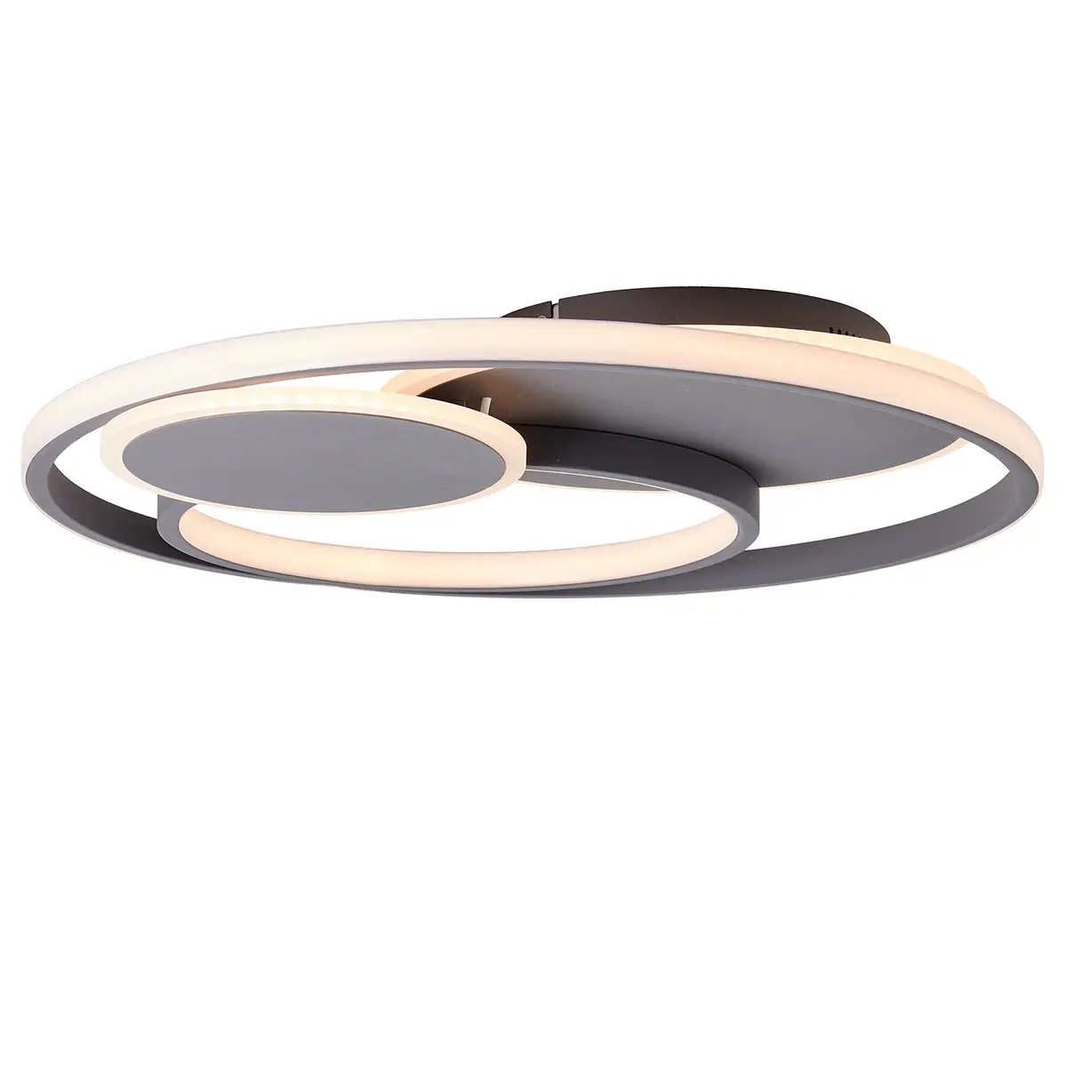 LED-Deckenleuchte Runda | Grau