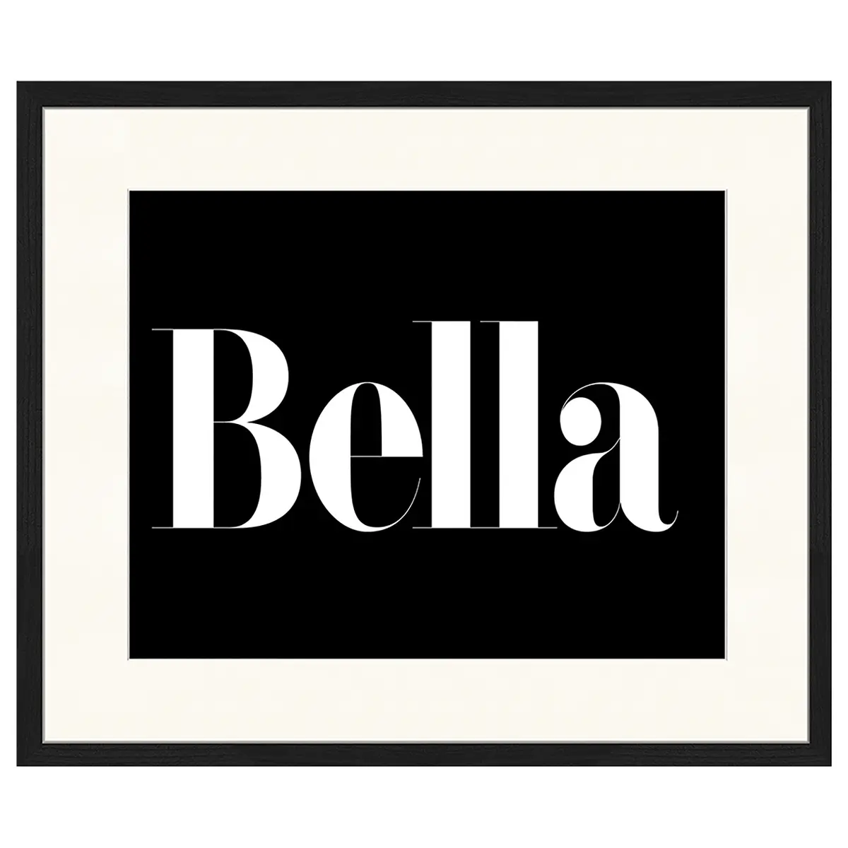 Bild Bella Bilderrahmen | Schwarz