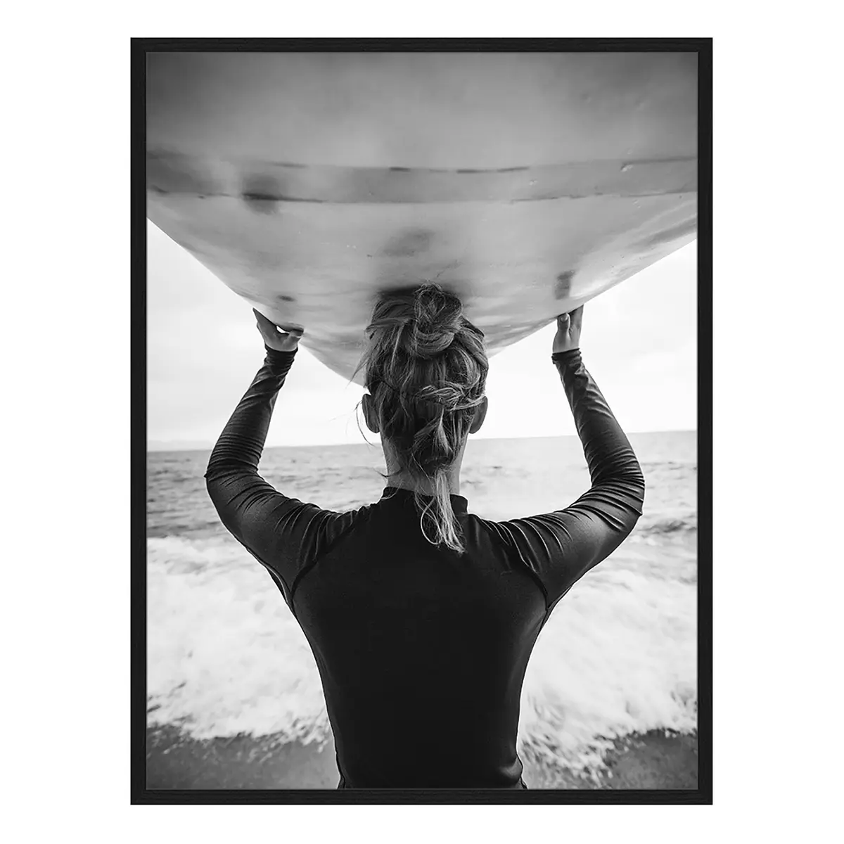 Bild Ready to surf | Schwarz