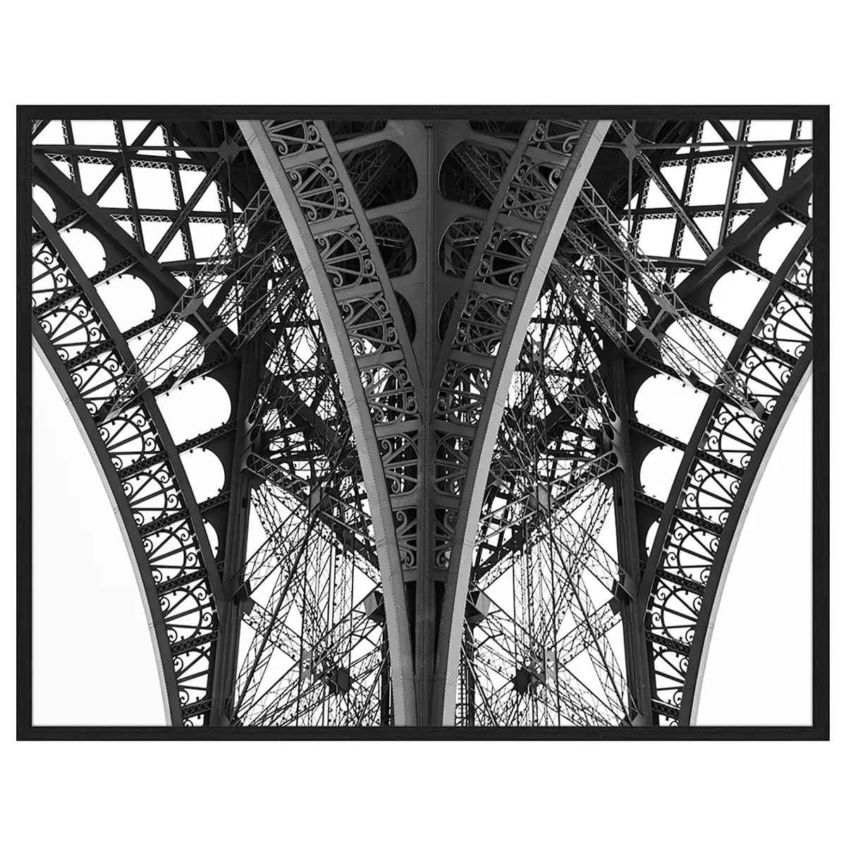 Bild Eiffel Tower II | Schwarz