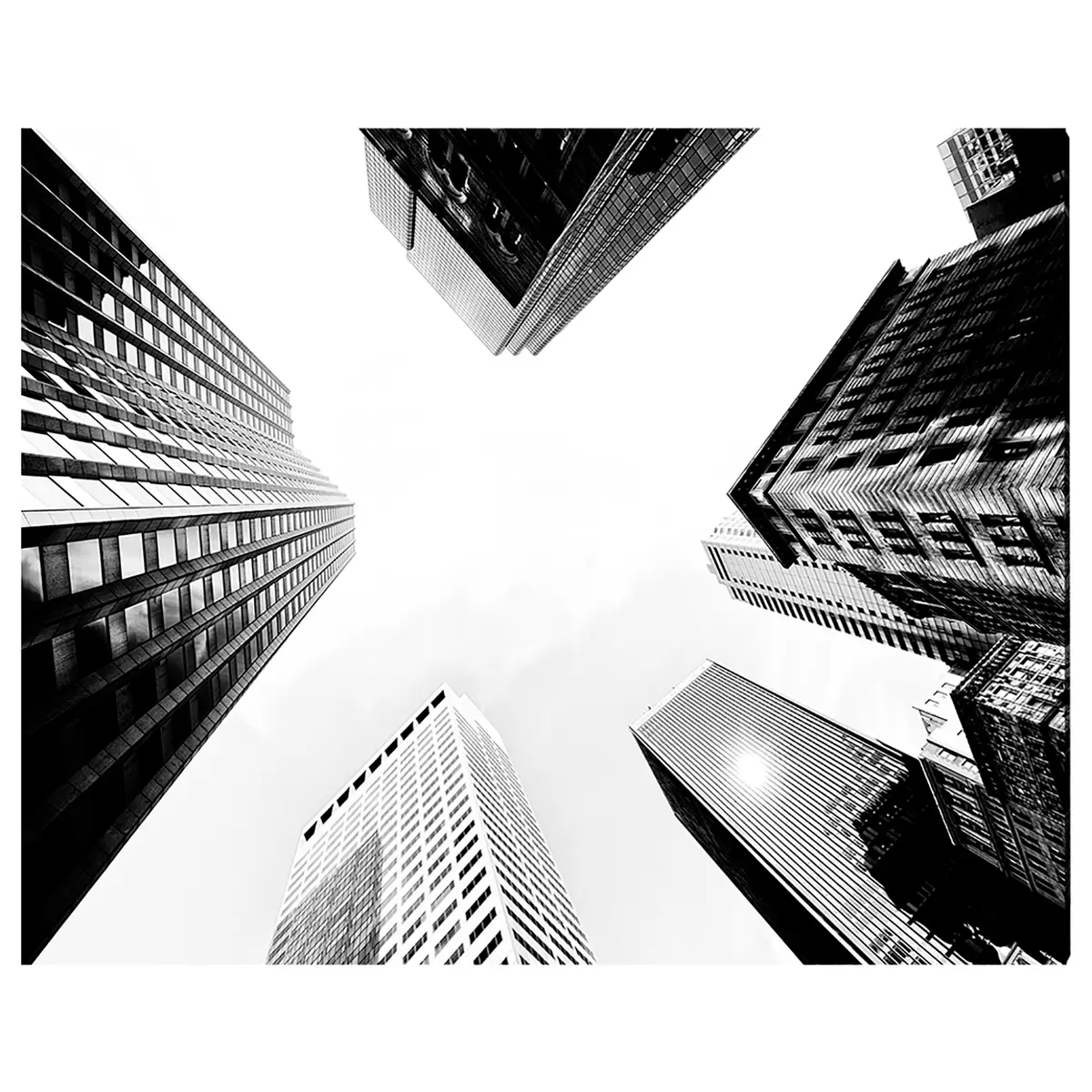 Bild Buildings in NYC | Mehrfarbig