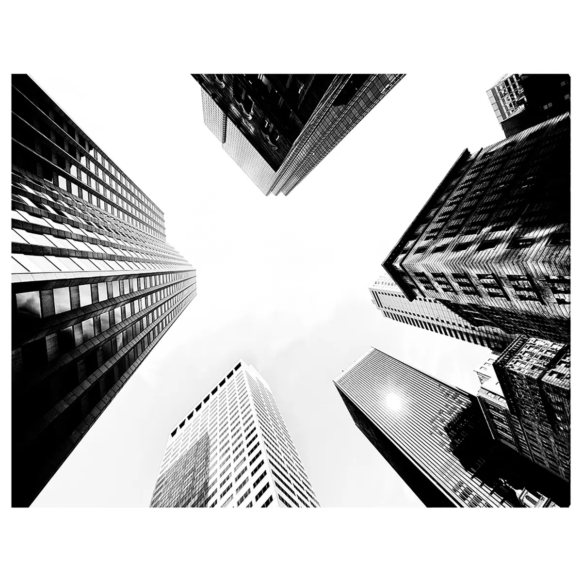 Bild Buildings in NYC | Mehrfarbig
