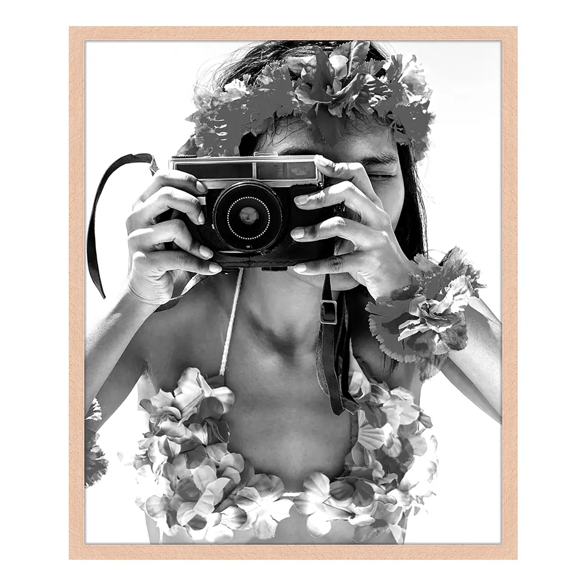 Bild Hawaii hula | Beige