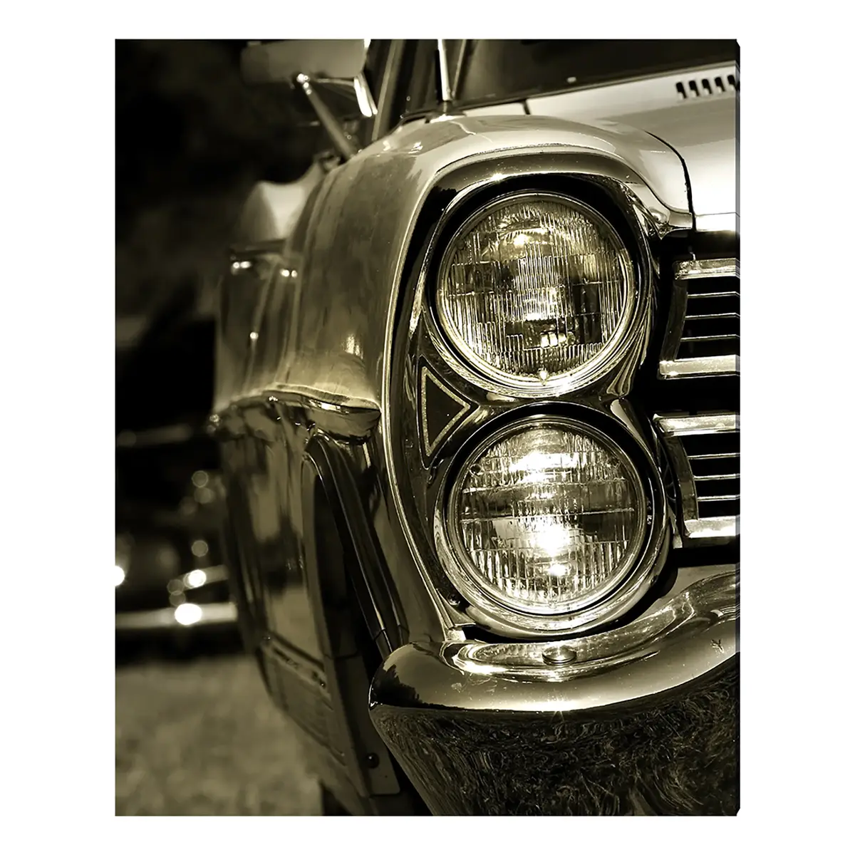 Bild Classic Cars Metal: Aku-Dibond Multicolor 40 x 50cm