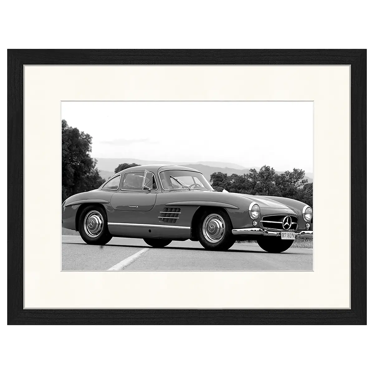 Bild The Mercedes II Rahmen | Schwarz