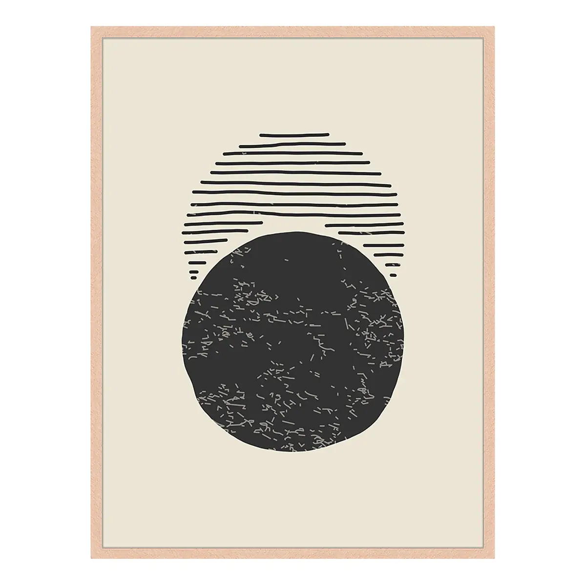 Bild Eclipse Rahmen | Beige