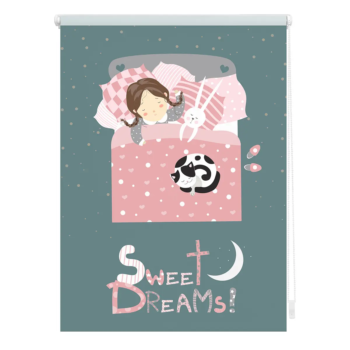 Klemmfix Rollo Sweet Dreams | Grau