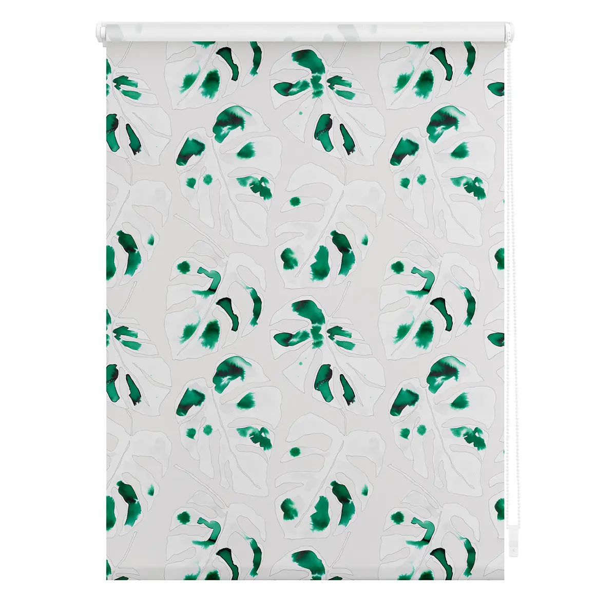 Klemmfix Rollo Monstera | Grün